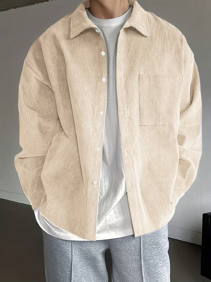 Men’s Oversized Corduroy Overshirt