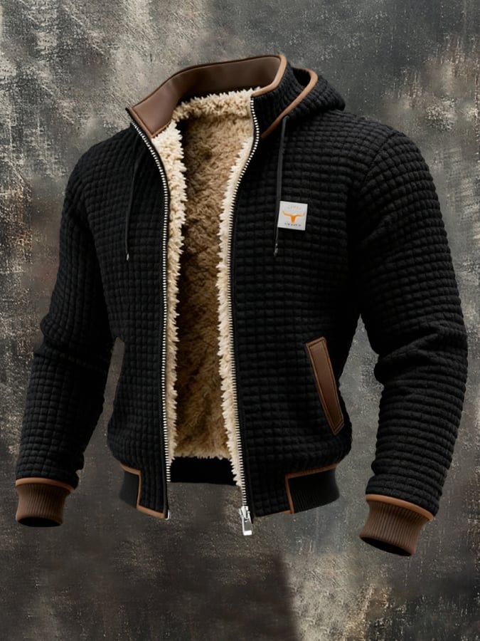 Men’s Borg-Lined Winter Jacket