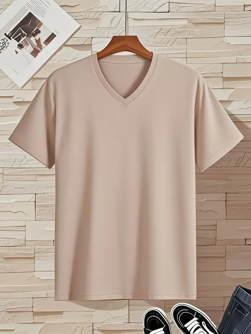 Men’s Slim-Fit V-Neck T-Shirt