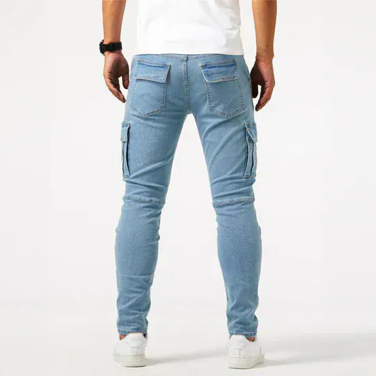 Men’s Slim-Fit Cargo Jeans