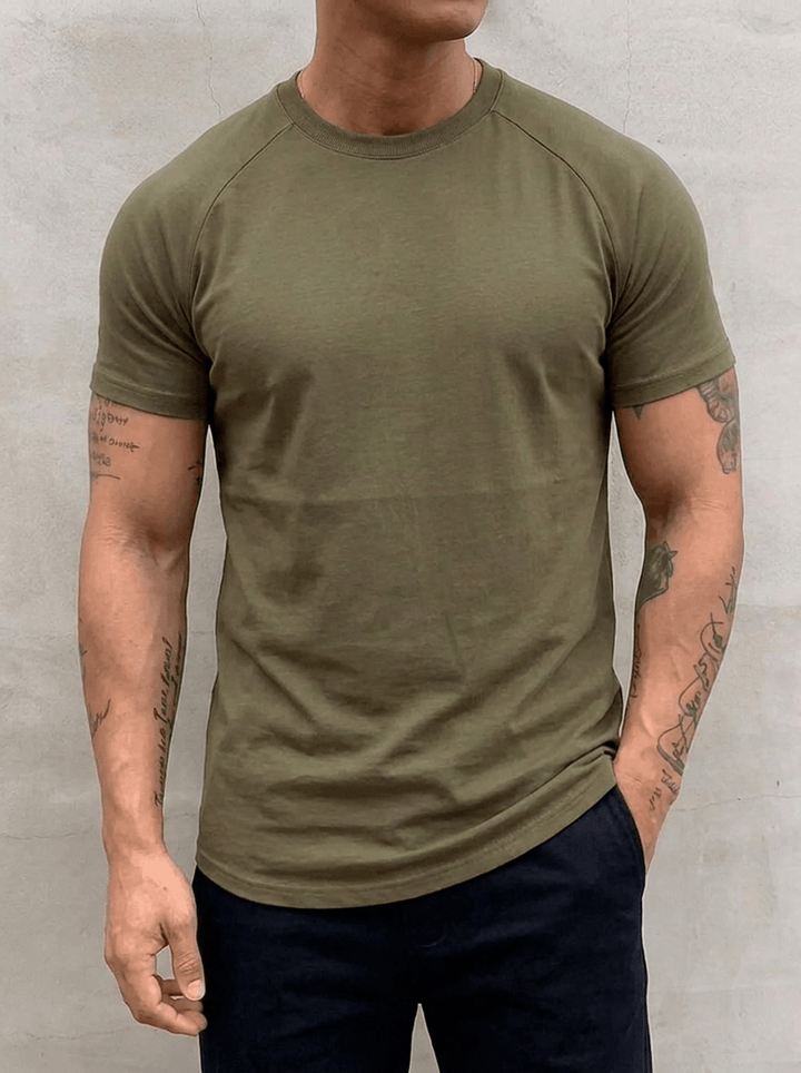 Men’s Crew-Neck T-Shirts 5-Pack