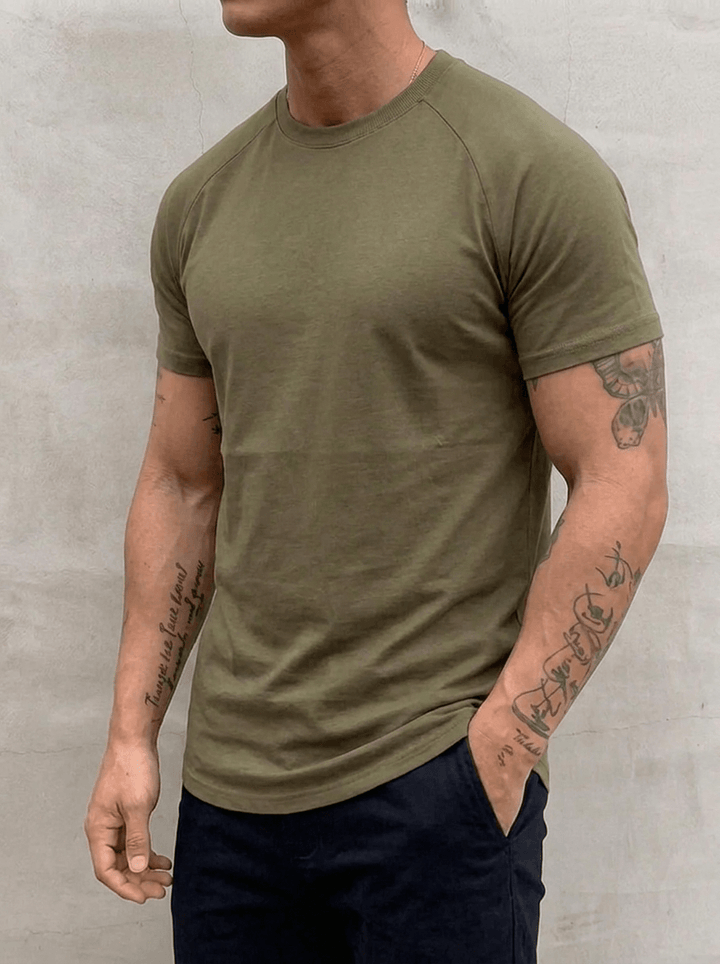 Men’s Crew-Neck T-Shirts 5-Pack