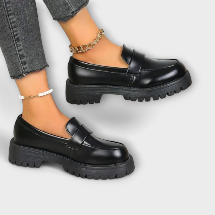Women’s Chunky-Sole Penny Loafers