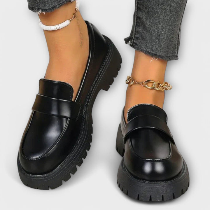 Women’s Chunky-Sole Penny Loafers
