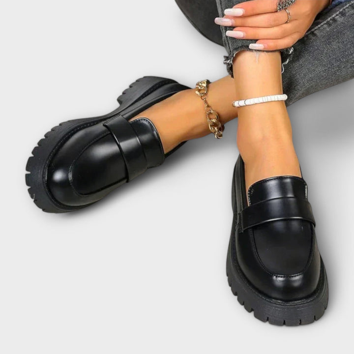Women’s Chunky-Sole Penny Loafers