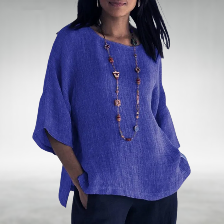 Women’s Relaxed-Fit Boat-Neck Tunic