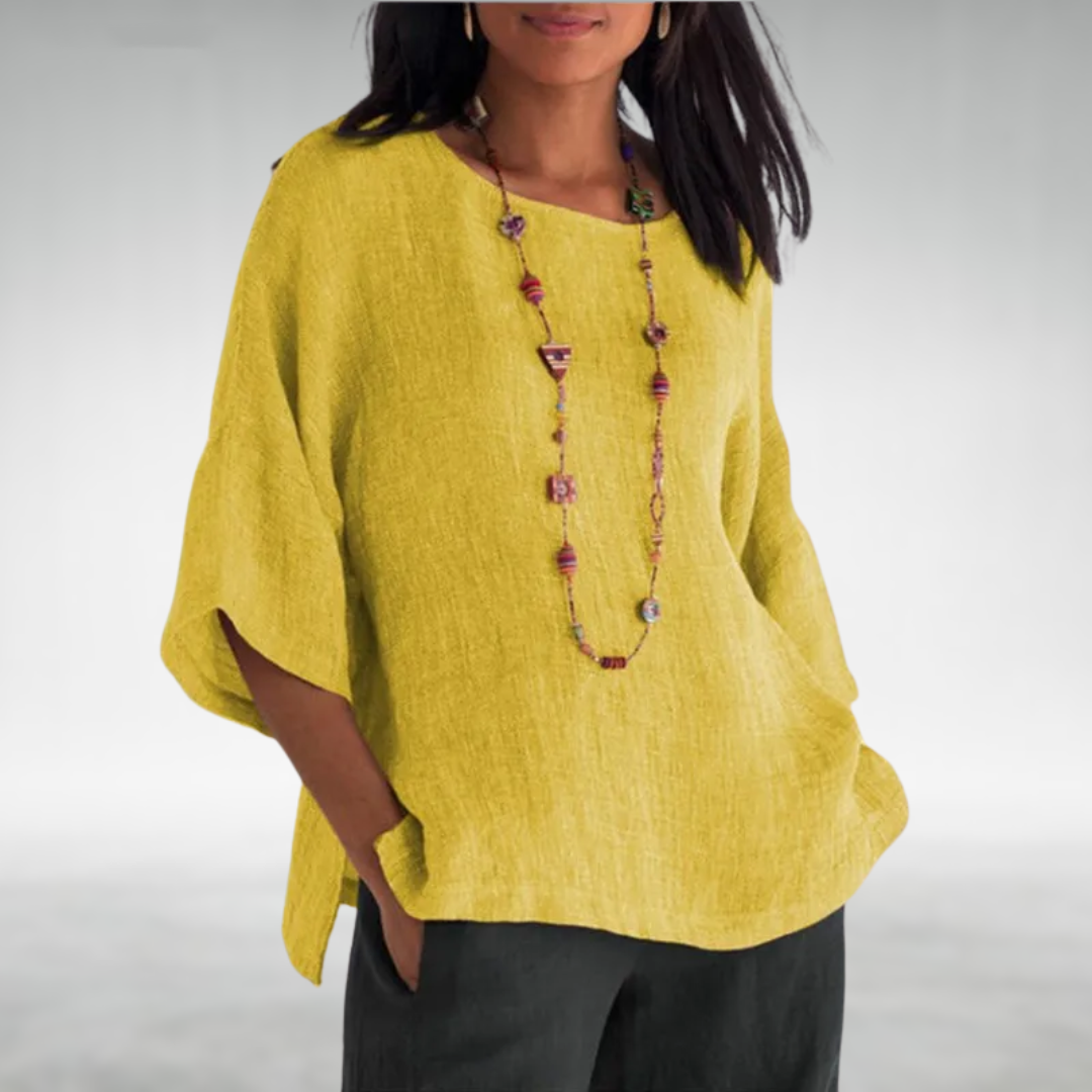 Women’s Relaxed-Fit Boat-Neck Tunic