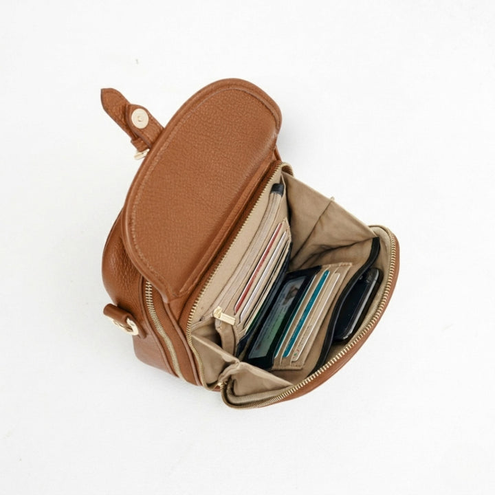 Raven Mini-Messenger - Taupe