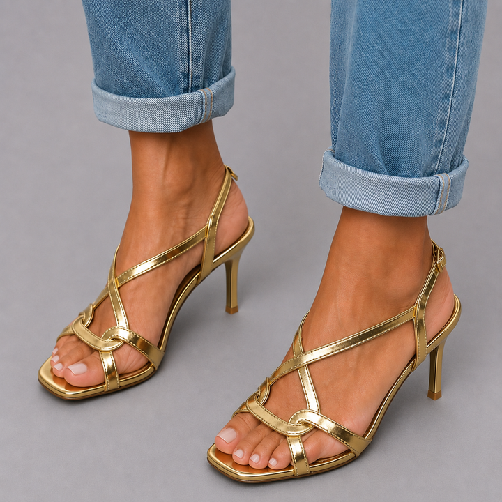Women’s Strappy Slingback Stiletto Sandals