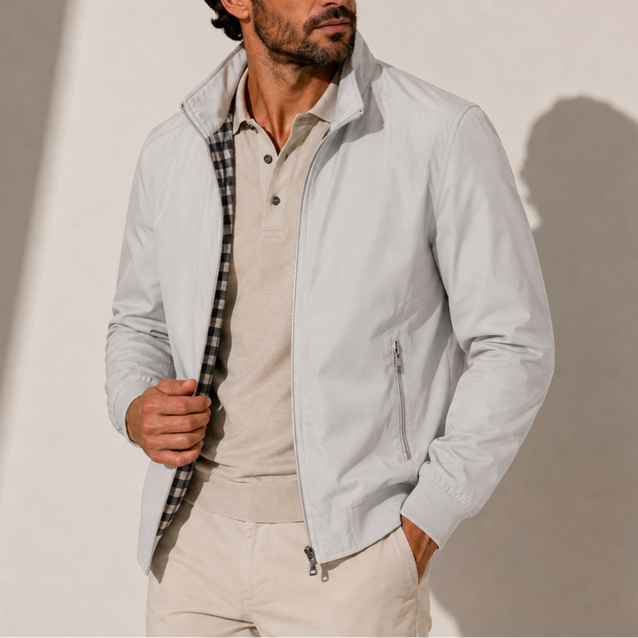 Men’s Zip-Up Bomber Jacket
