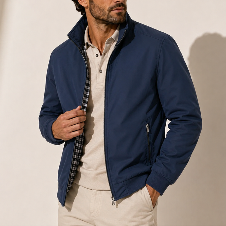 Men’s Zip-Up Bomber Jacket