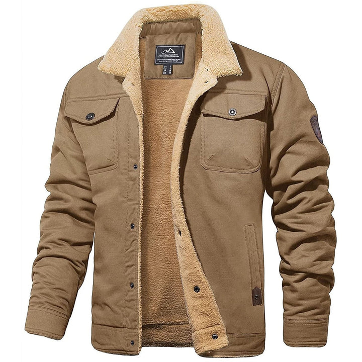 Mens Fleece Bomber Jacket