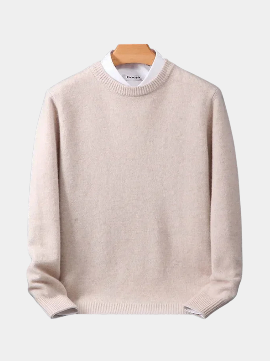 Men’s Soft-Knit Crew-Neck Jumper
