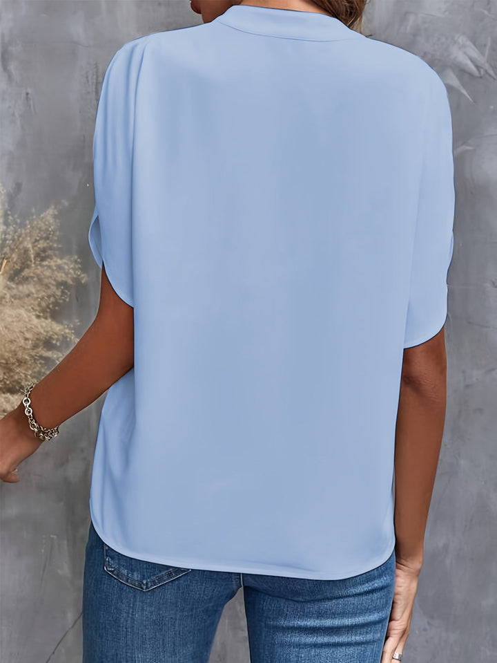 Women’s Lightweight Split-Sleeve Blouse