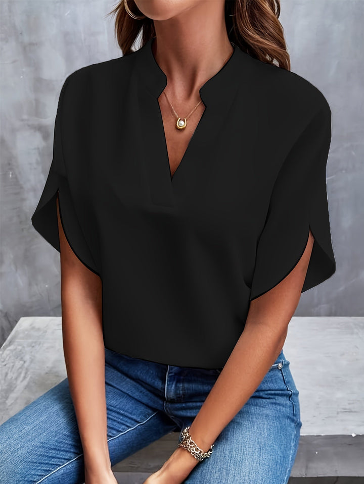 Women’s Lightweight Split-Sleeve Blouse