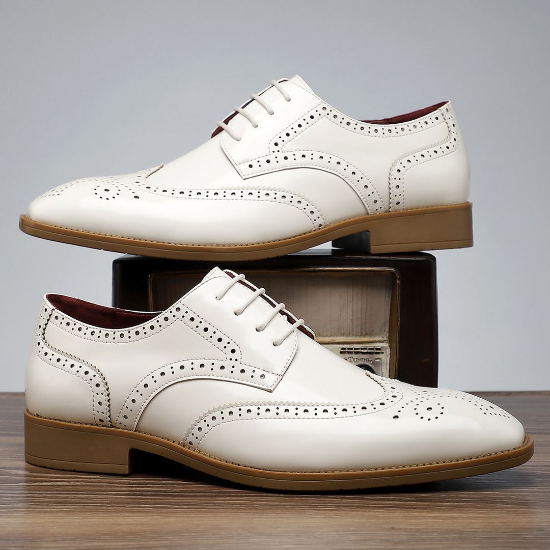 Men’s Leather Brogue Oxford Shoes