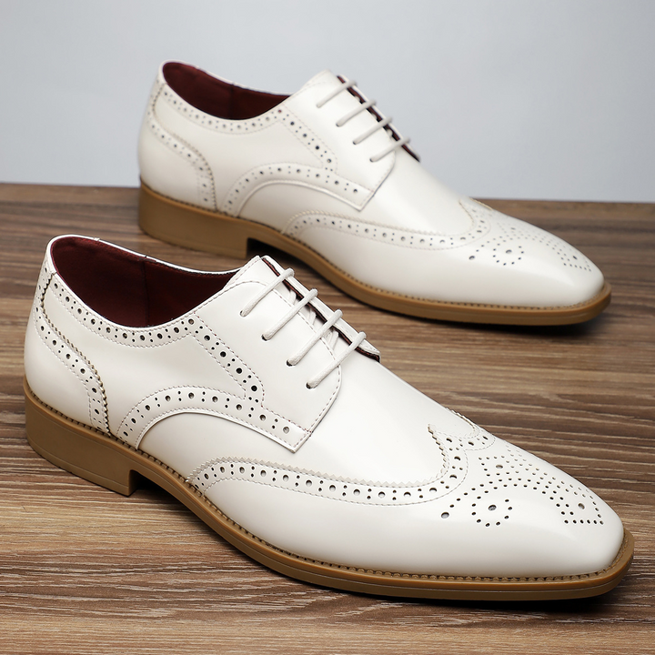 Men’s Leather Brogue Oxford Shoes