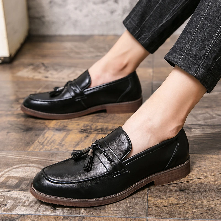 Men’s Leather Tassel Loafers