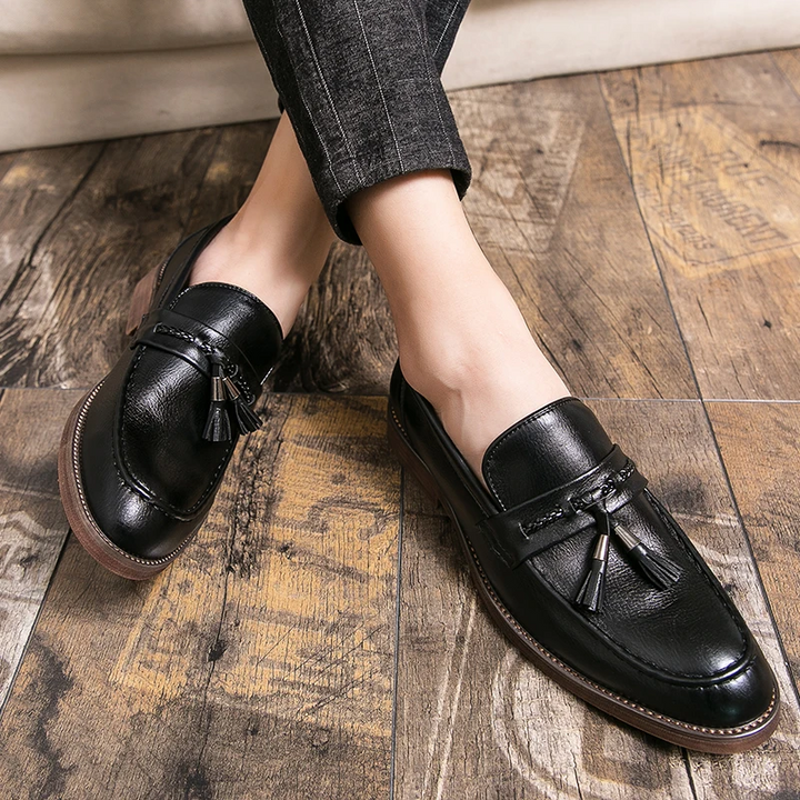 Men’s Leather Tassel Loafers