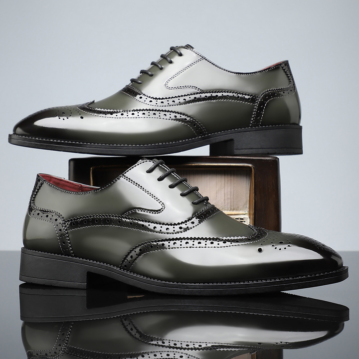 Men’s Leather Brogue Oxford Shoes