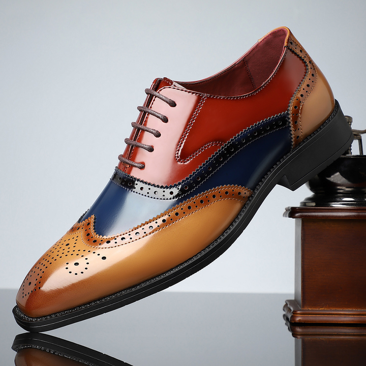 Men’s Leather Brogue Oxford Shoes