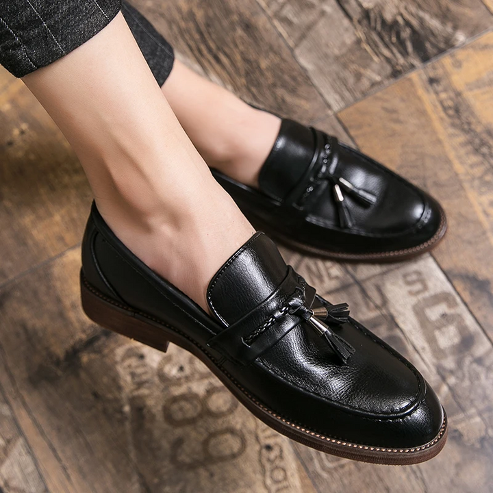 Men’s Leather Tassel Loafers