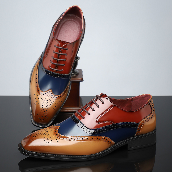 Men’s Leather Brogue Oxford Shoes