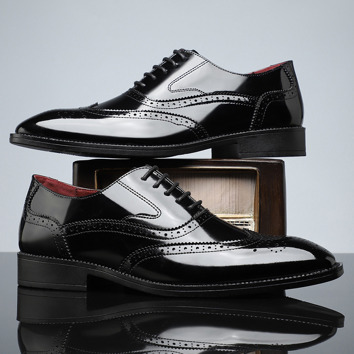 Men’s Leather Brogue Oxford Shoes