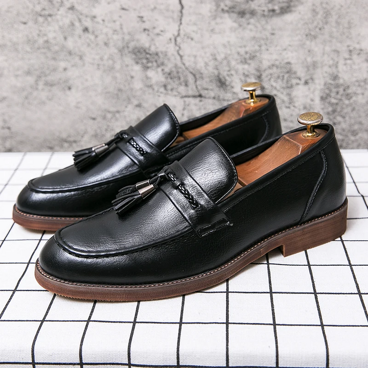 Men’s Leather Tassel Loafers