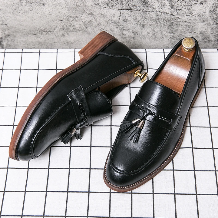 Men’s Leather Tassel Loafers