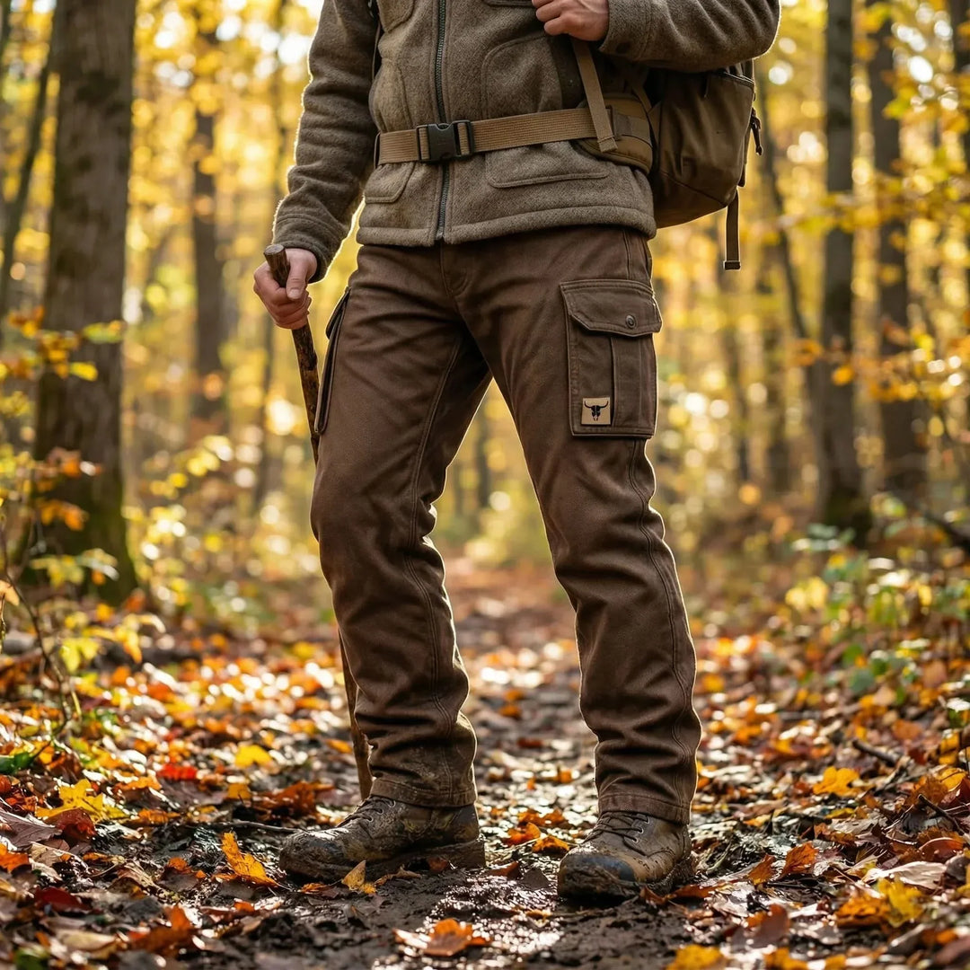 Men’s Multi-Pocket Cargo Trousers