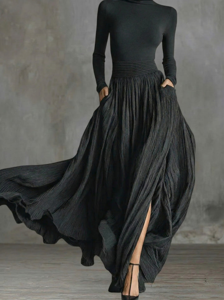 Alessia | High-Waisted Maxi Dress