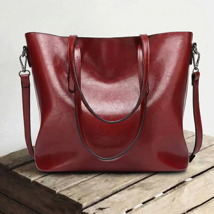 Nicole | Carry it all day — Leather Shoulder Bag
