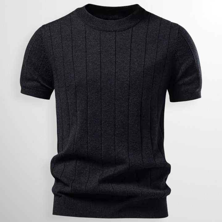 Men’s Ribbed Short-Sleeve T-Shirt