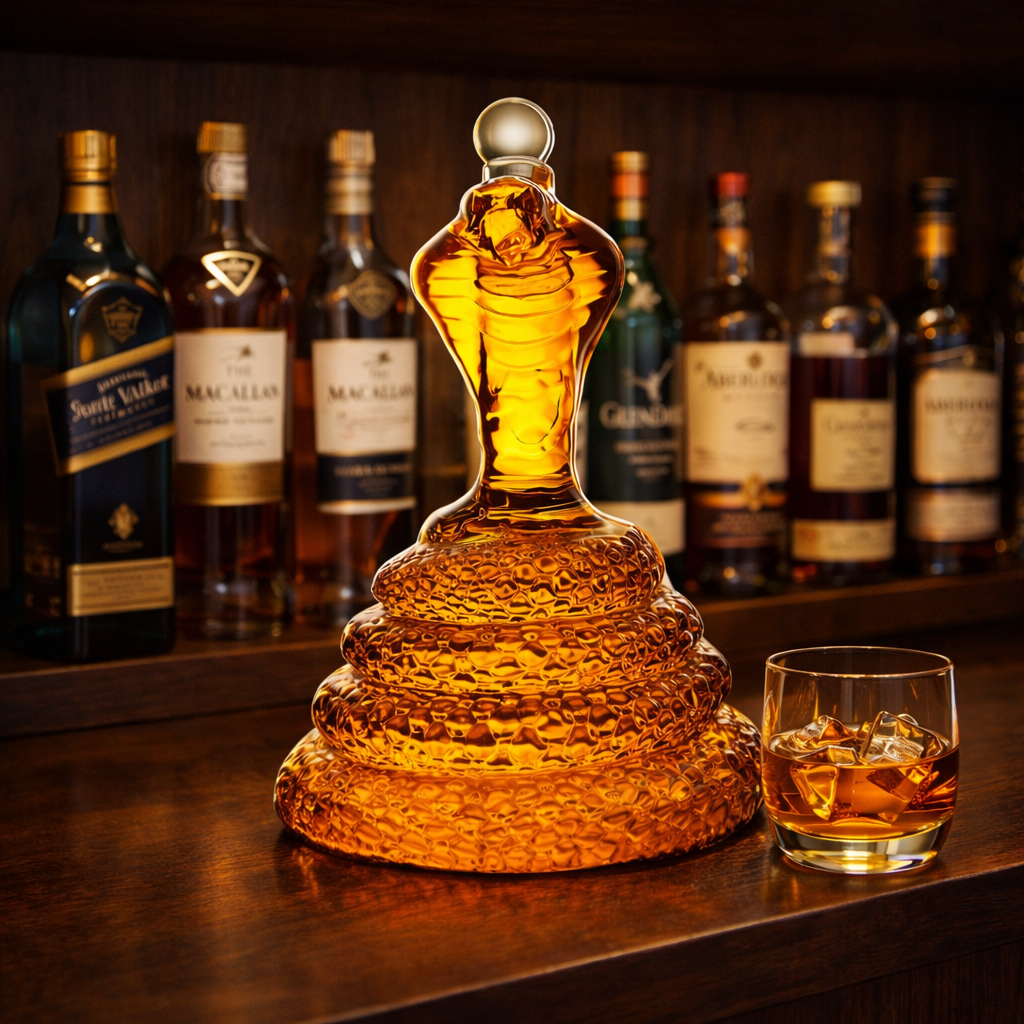 Whiskey Bottle - Cobra Edition