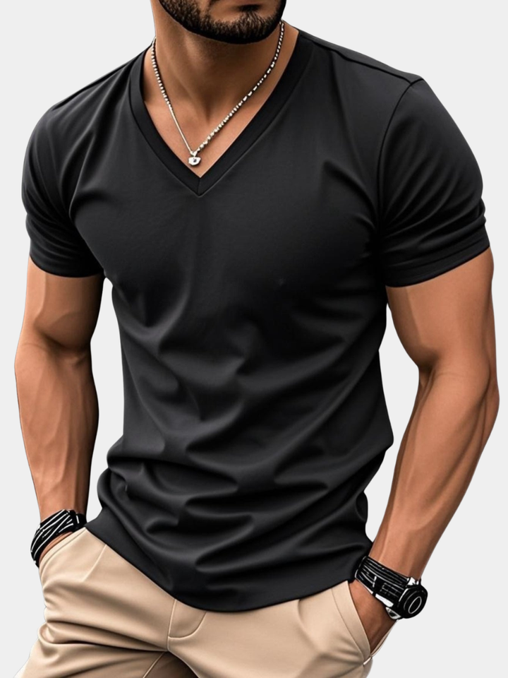 Men’s Slim-Fit V-Neck T-Shirt