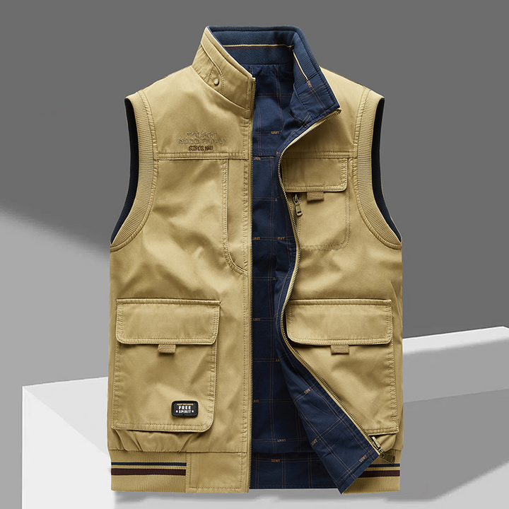 Men’s Multi-Pocket Utility Gilet