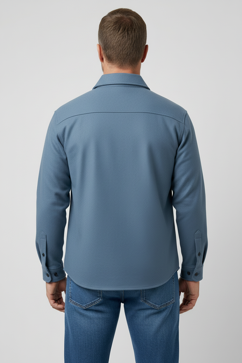Men’s Button-Up Utility Overshirt