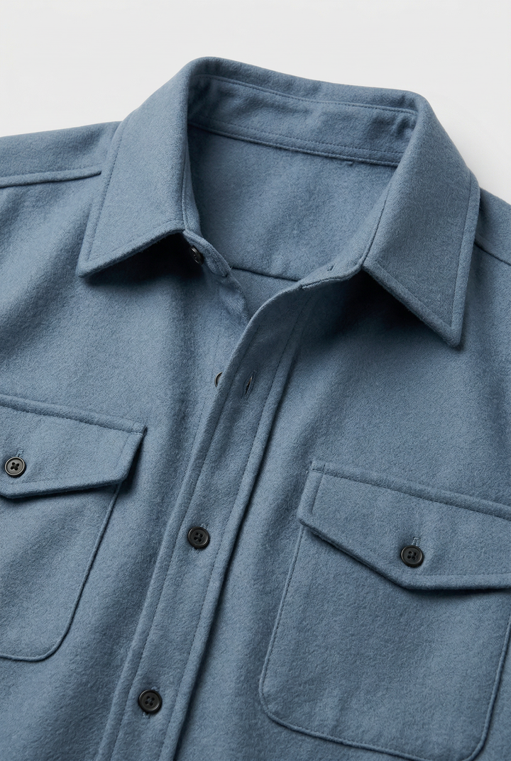 Men’s Button-Up Utility Overshirt