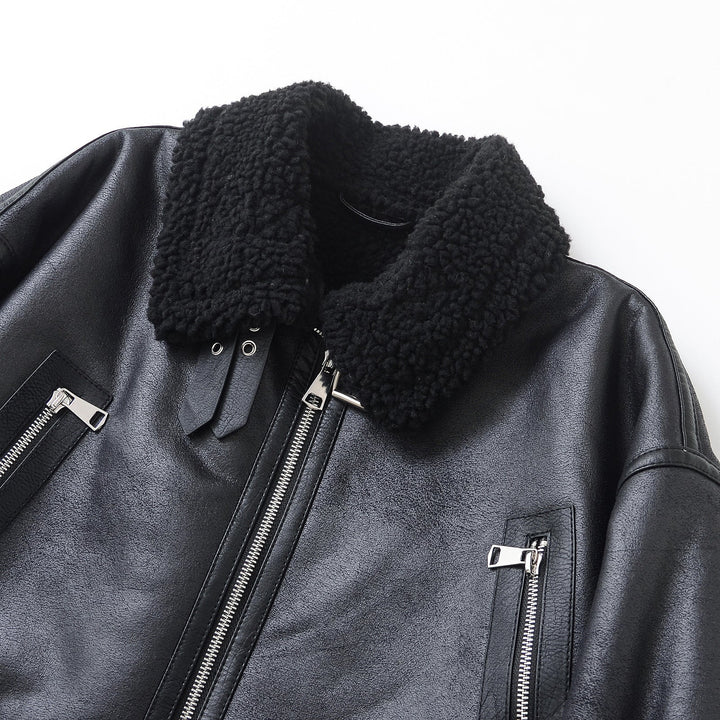 Women’s Fleece-Lined Aviator Jacket