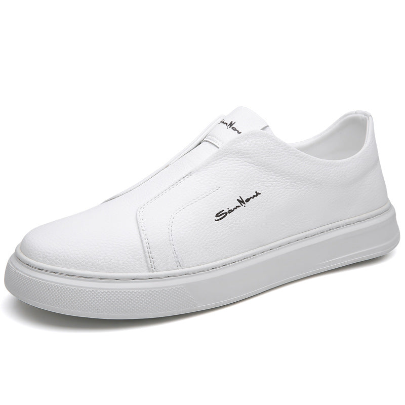 Leather Slip-On Shoes