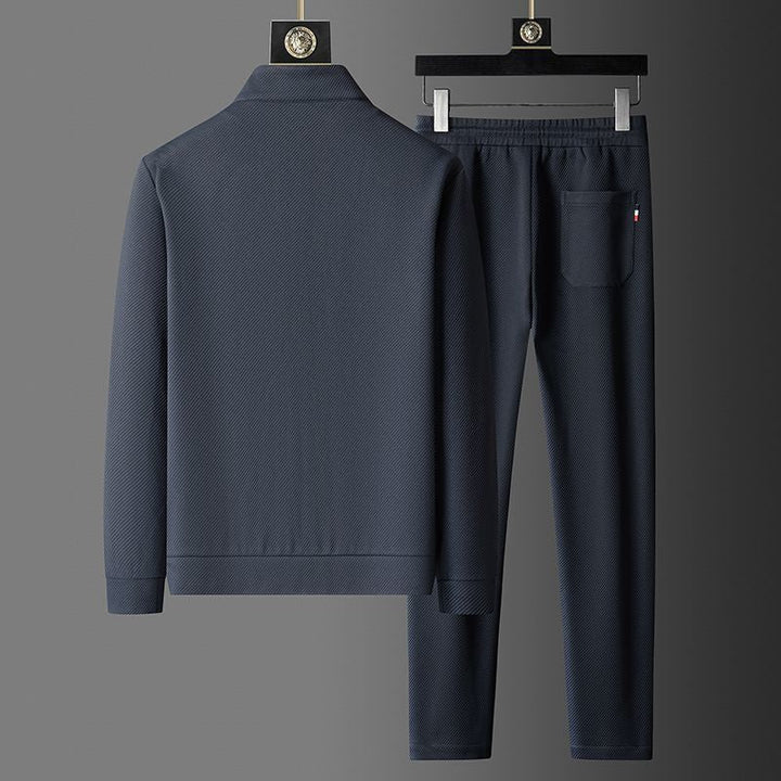 Men’s Zip-Up Tracksuit Set