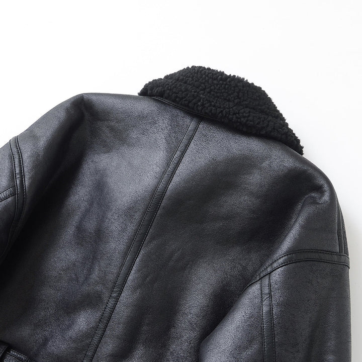 Women’s Fleece-Lined Aviator Jacket