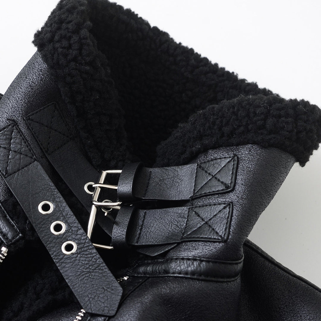 Women’s Fleece-Lined Aviator Jacket