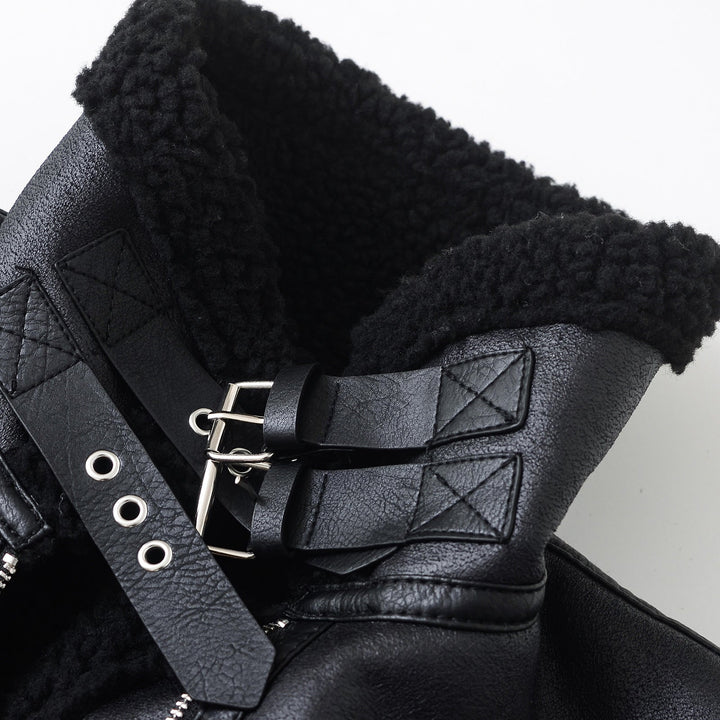 Women’s Fleece-Lined Aviator Jacket