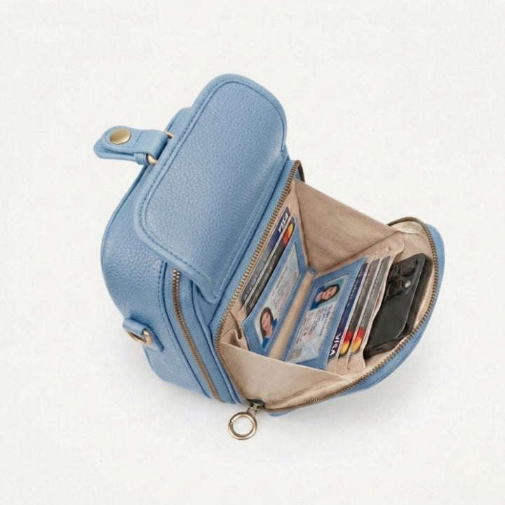Sienna Mini-Messenger - Cognac