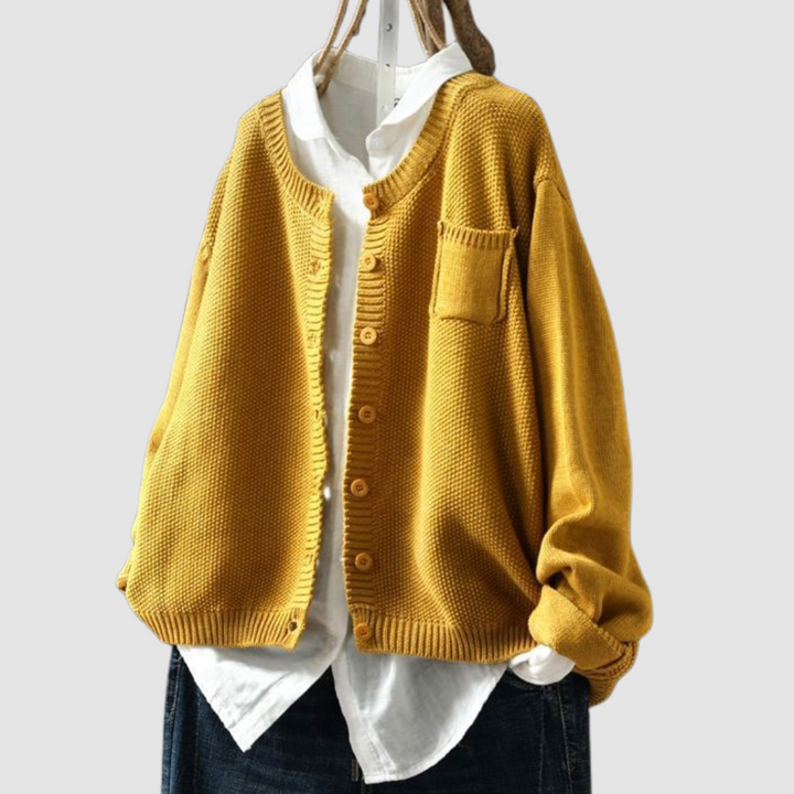 Women’s Button-Up Knitted Cardigan