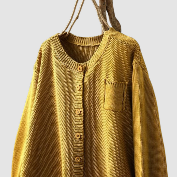 Women’s Button-Up Knitted Cardigan