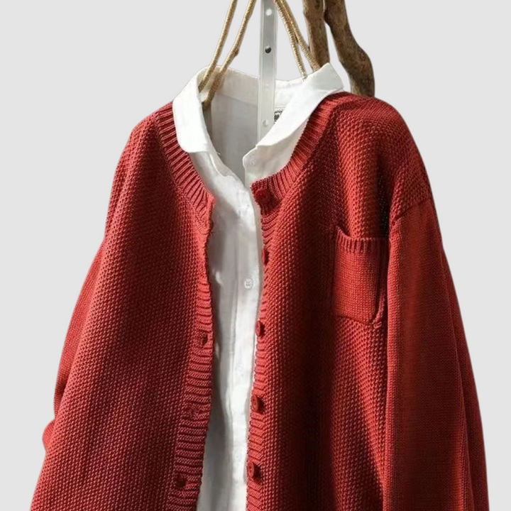 Women’s Button-Up Knitted Cardigan