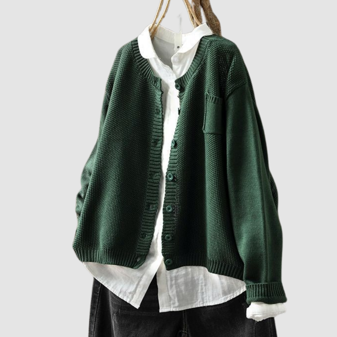 Women’s Button-Up Knitted Cardigan